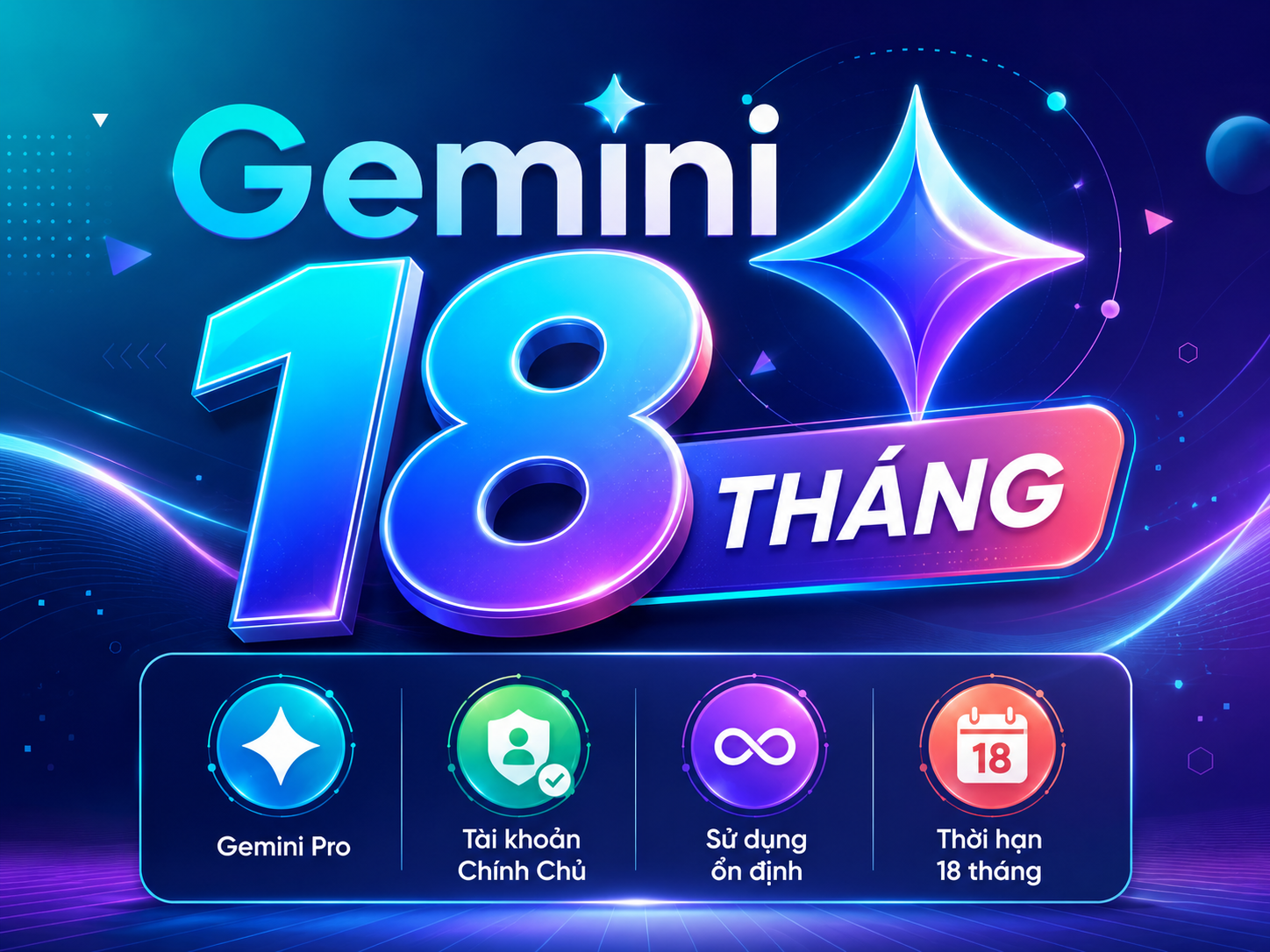 Link Gemini Pro 18M