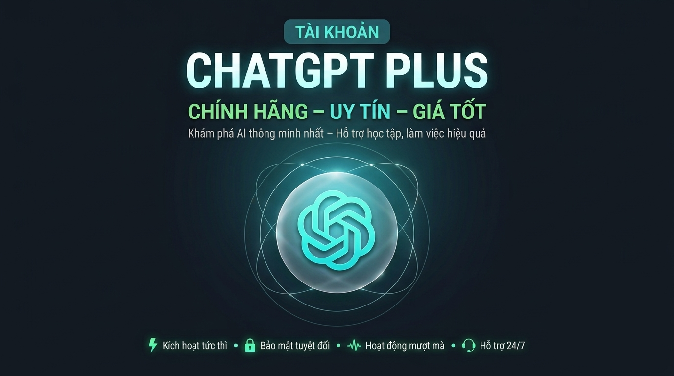 Chat GPT giá rẻ Bảo hành Full