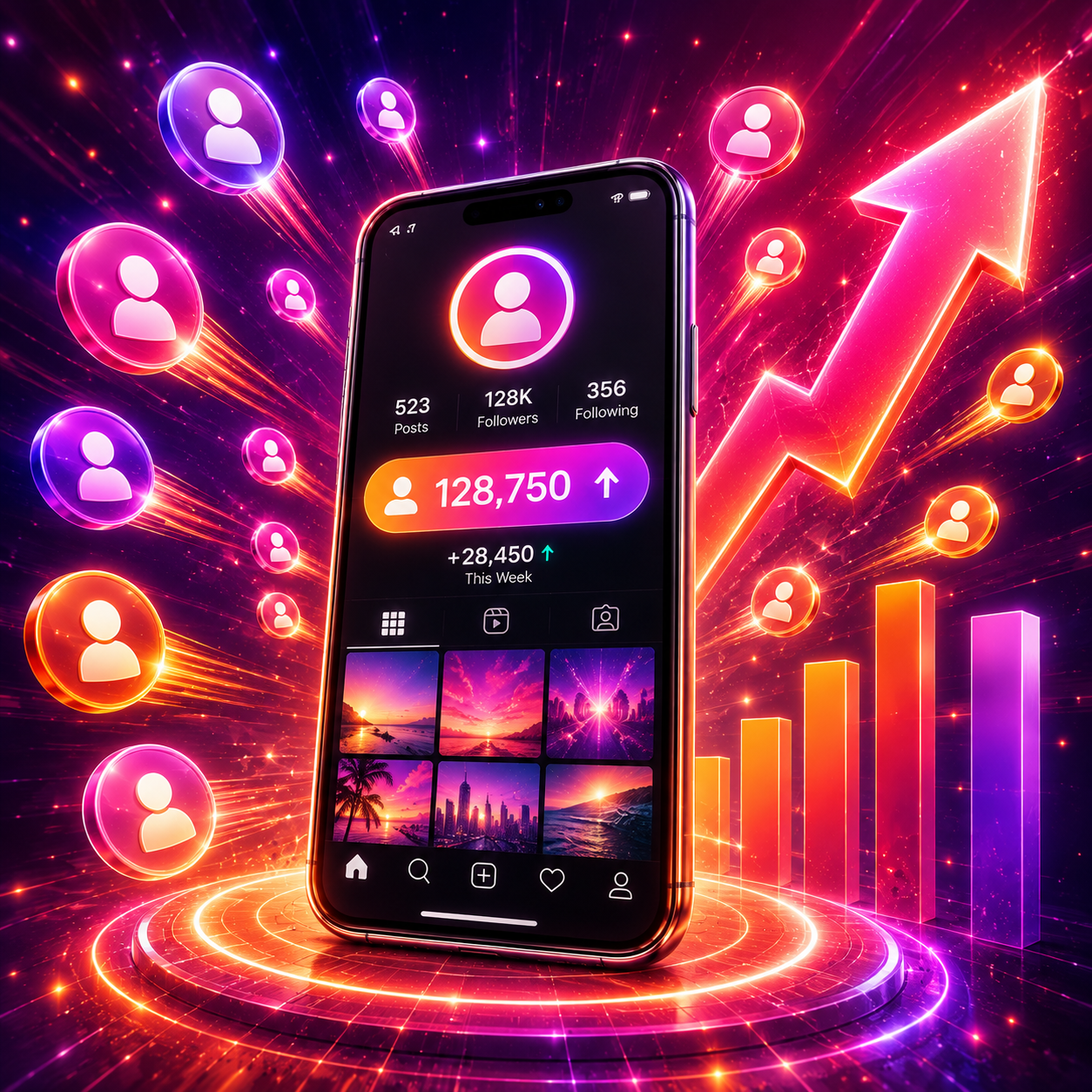 Hỗ Trợ Tăng Follow Instagram Nhanh - Tốc Độ Ưu Tiên, Chất Lượng Cao