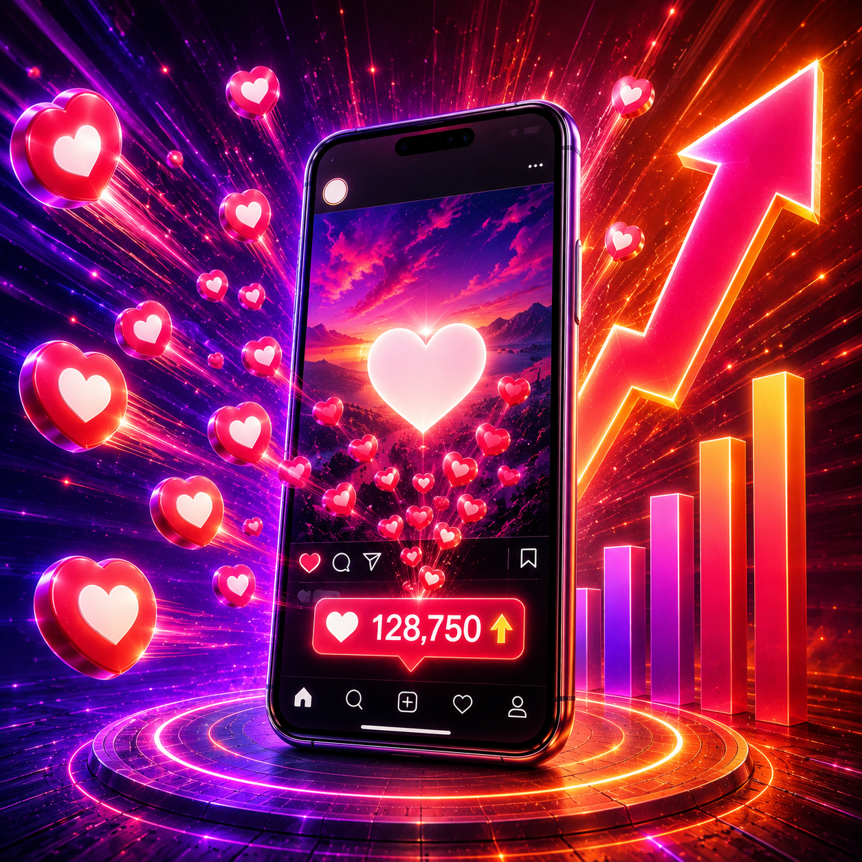Hỗ Trợ Tăng Like Instagram Nhanh - Tốc Độ Ưu Tiên, Chất Lượng Cao - Chỉ 15đ/Like