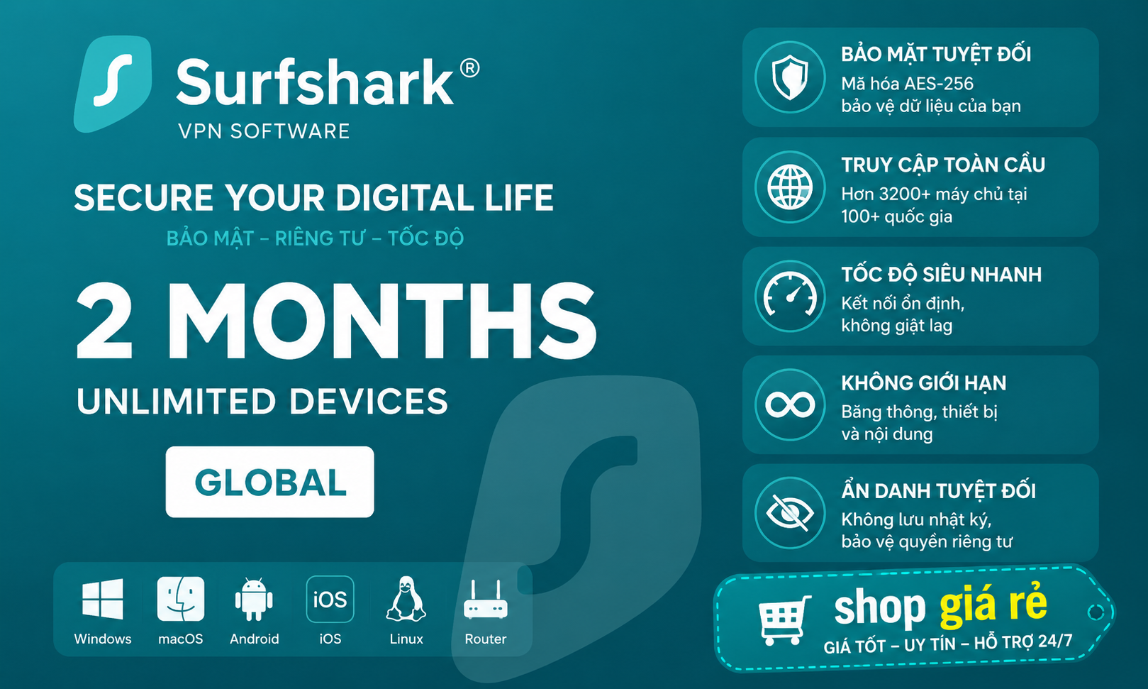 Surshark - VPN