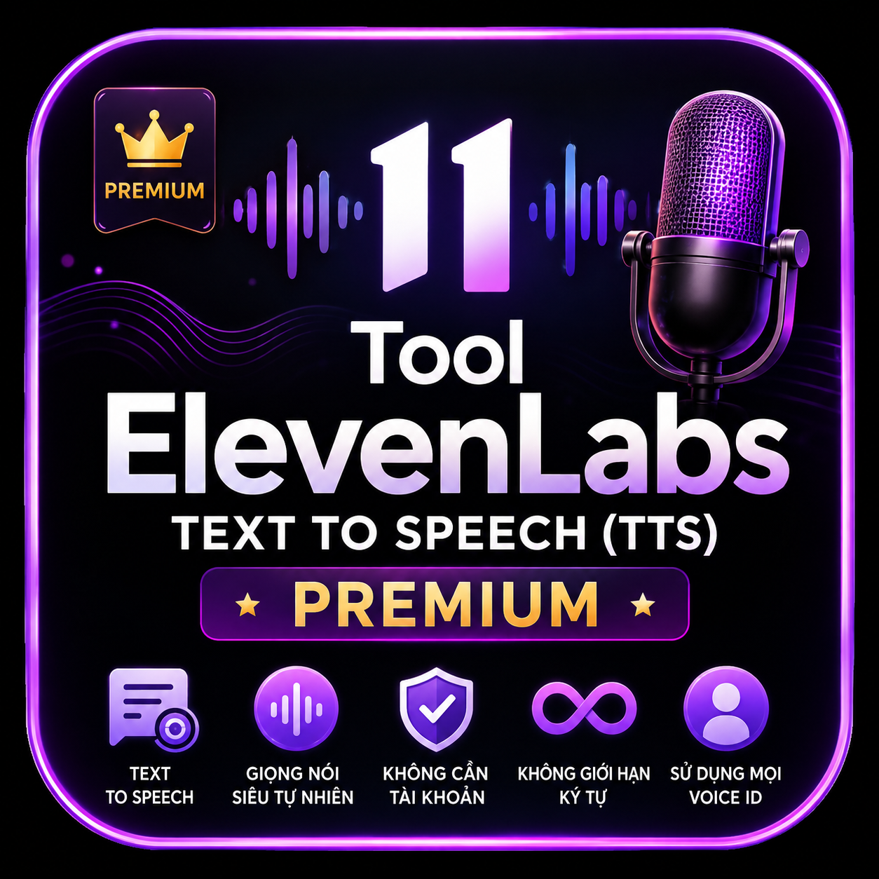Tool ElevenLabs Text To Speech (TTS) Premium