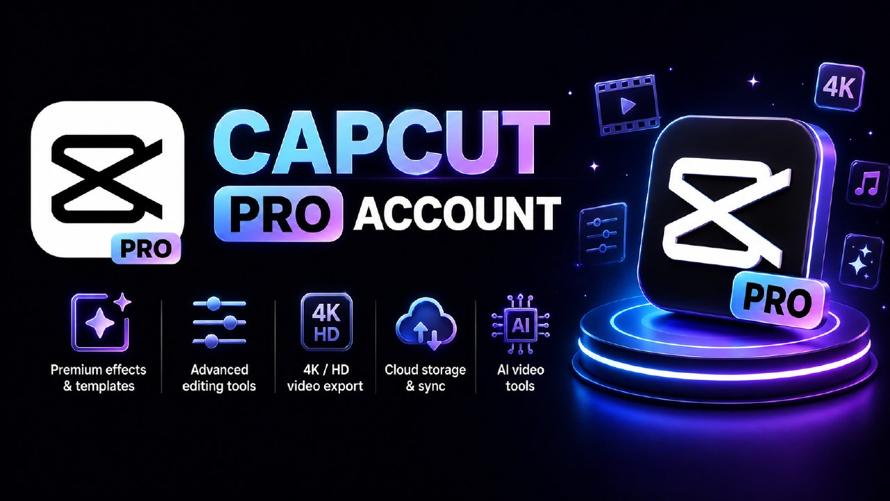 (Giải pháp) ưCapcut Pro - Dùng riêng, bảo hành full