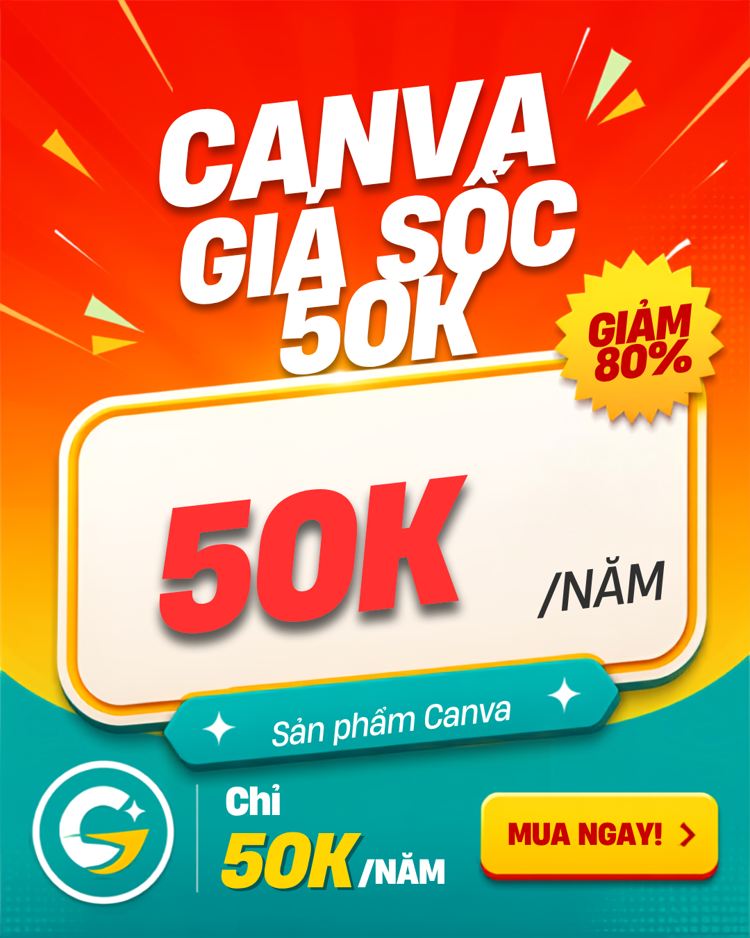 Canva pro 1 năm gói doanh ngiệp chuẩn