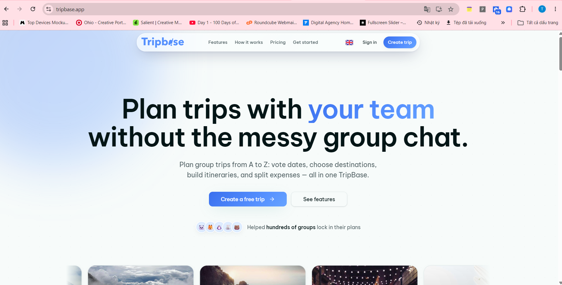 Nhượng lại website lên lịch trình du lịch bằng AI do không có thời gian quản lý và phát triển tiếp