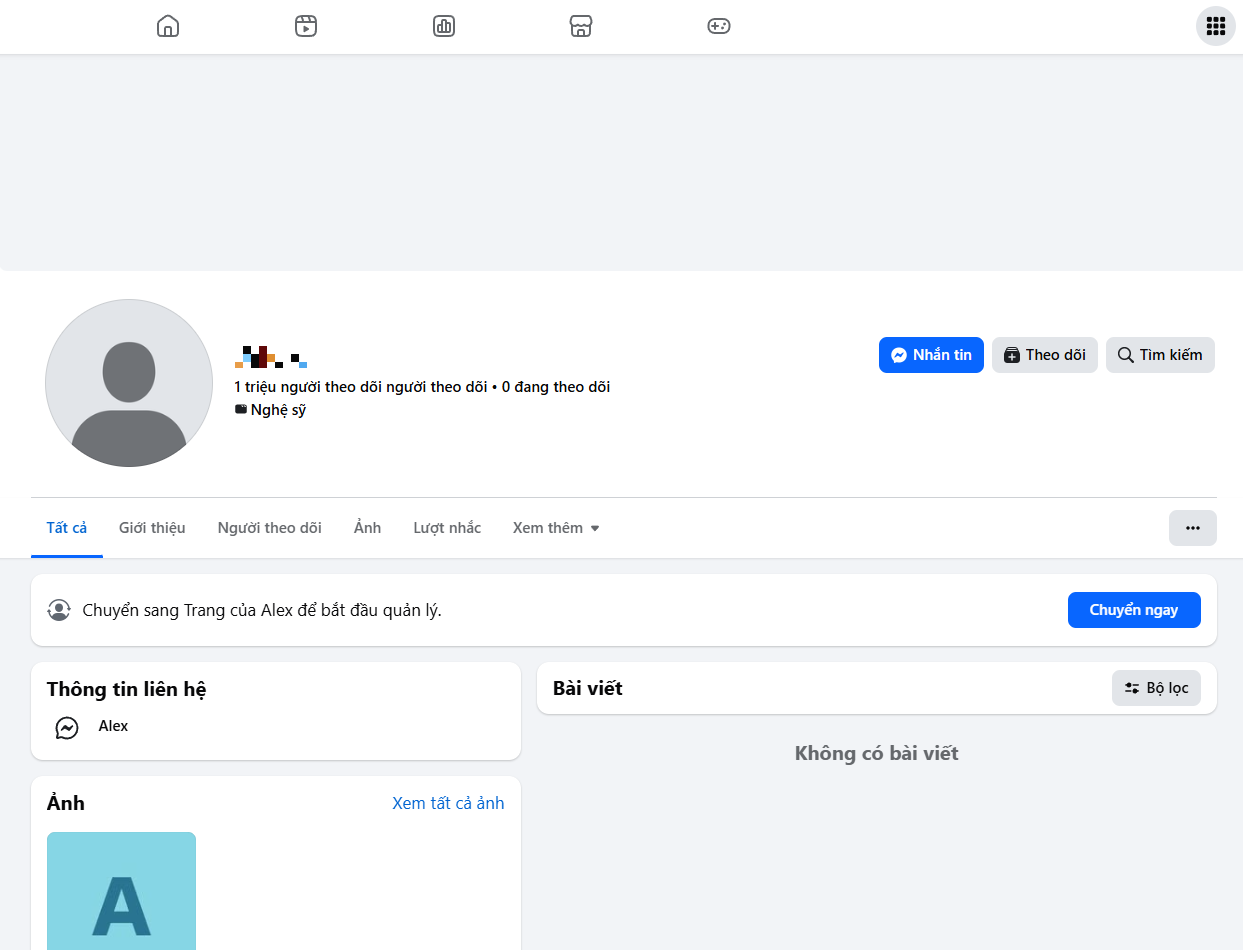 Fanpage 500k - 1tr Follow Bao Tên, Bao Back