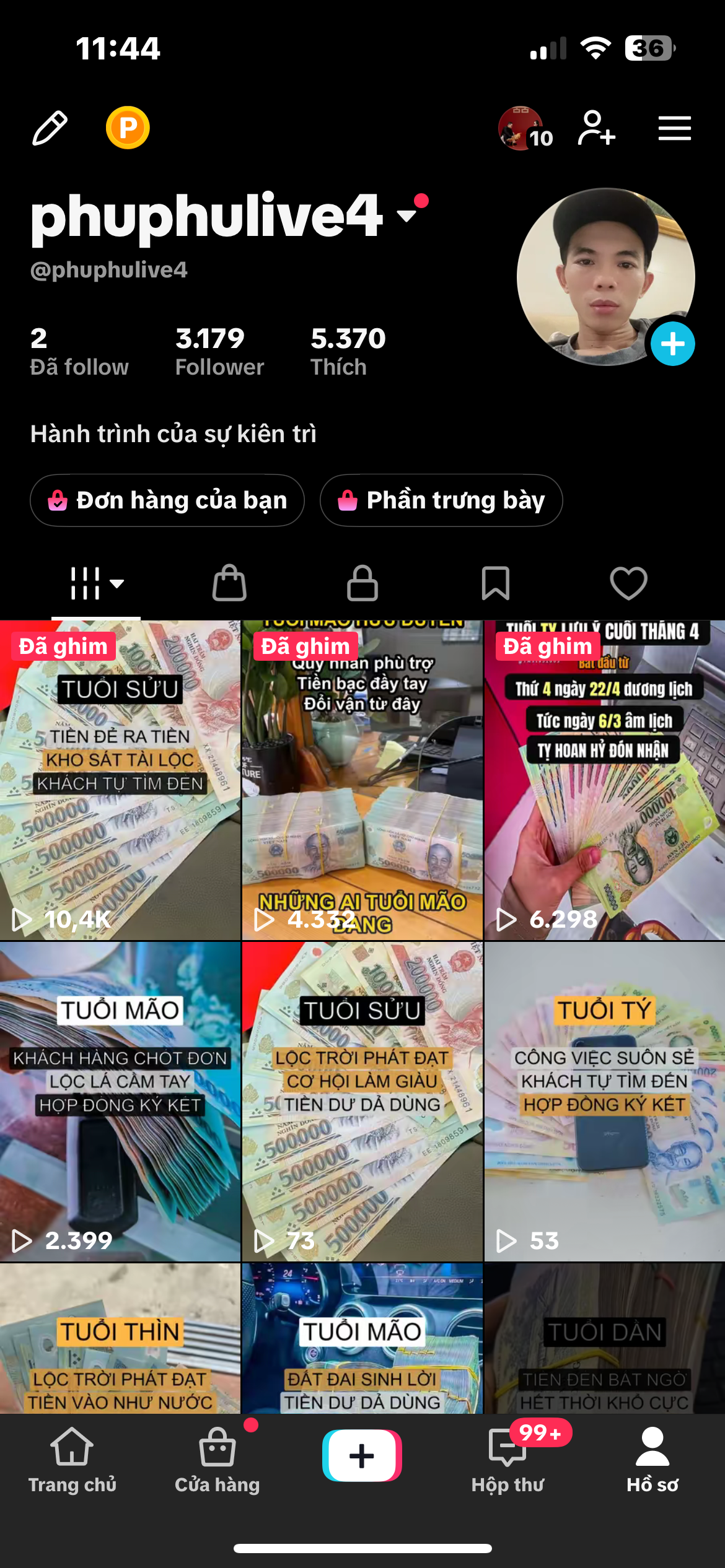 kênh 3k fl có live studio không giỏ hàng